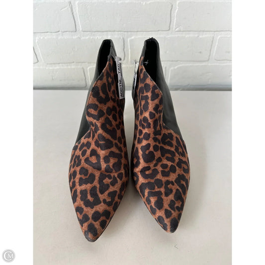 Shoes Heels Kitten By Jessica Simpson In Black & Brown, Size: 8