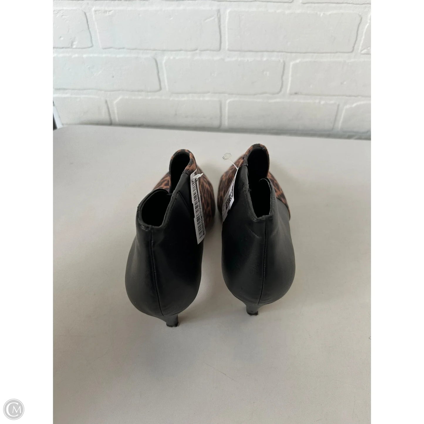 Shoes Heels Kitten By Jessica Simpson In Black & Brown, Size: 8