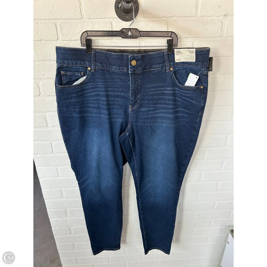 Jeans Skinny By Ana In Blue Denim, Size: 24