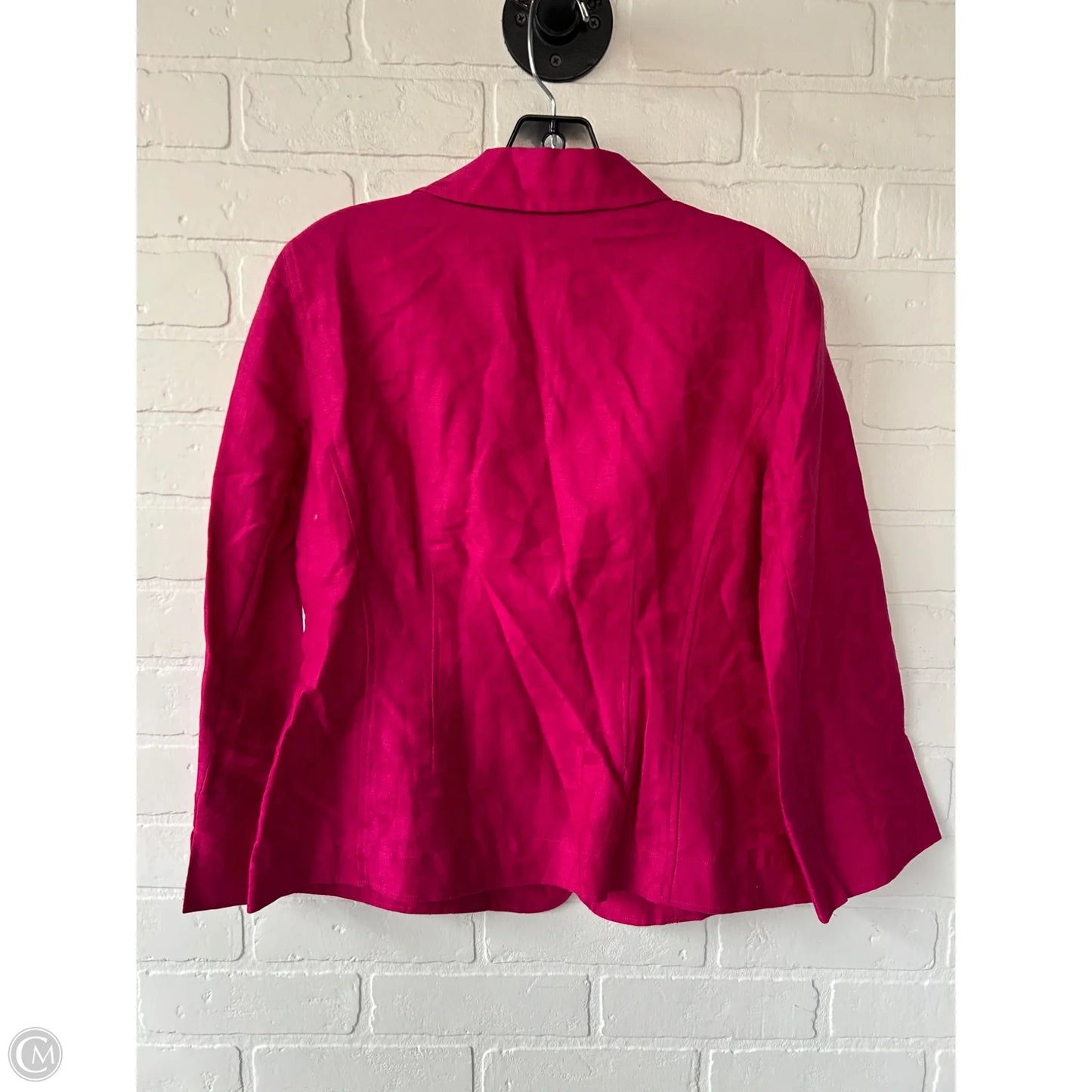 Top Long Sleeve By Jones Wear In Pink, Size: Mp