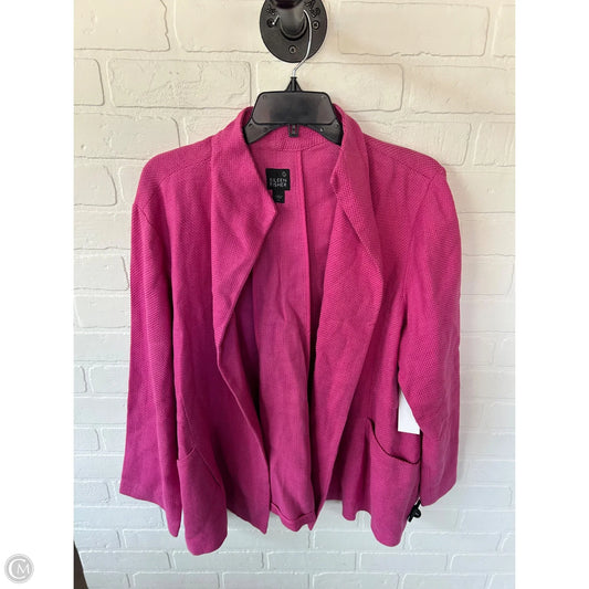 Blazer By Eileen Fisher In Pink, Size: Xl