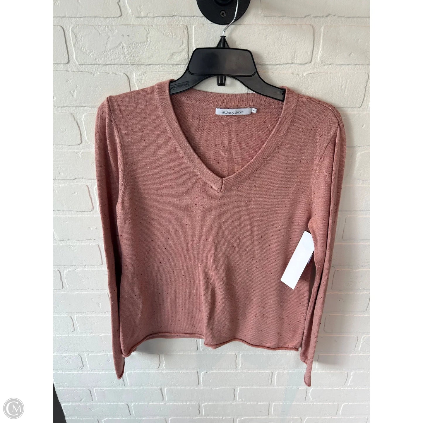 Sweater By Clothes Mentor In Pink, Size: M