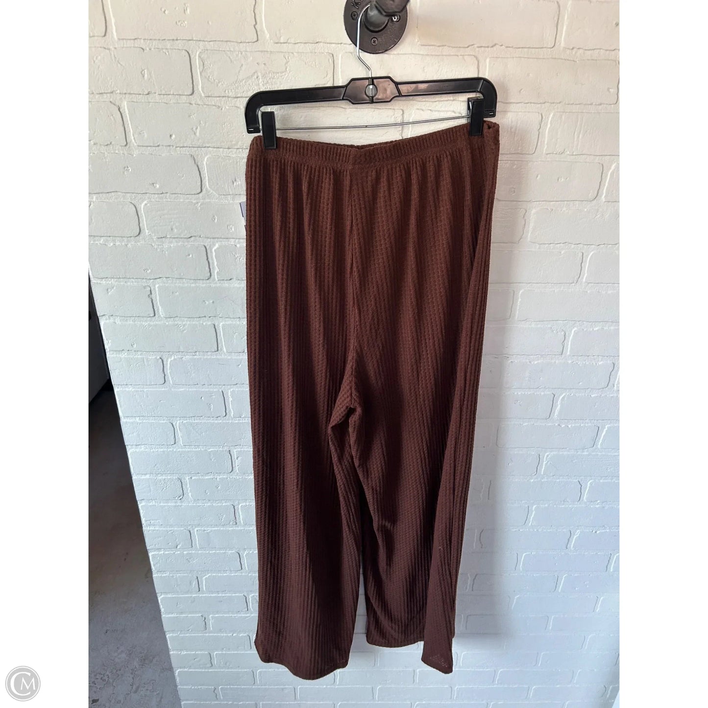 Lounge Set Pants By Shein In Brown, Size: 3x