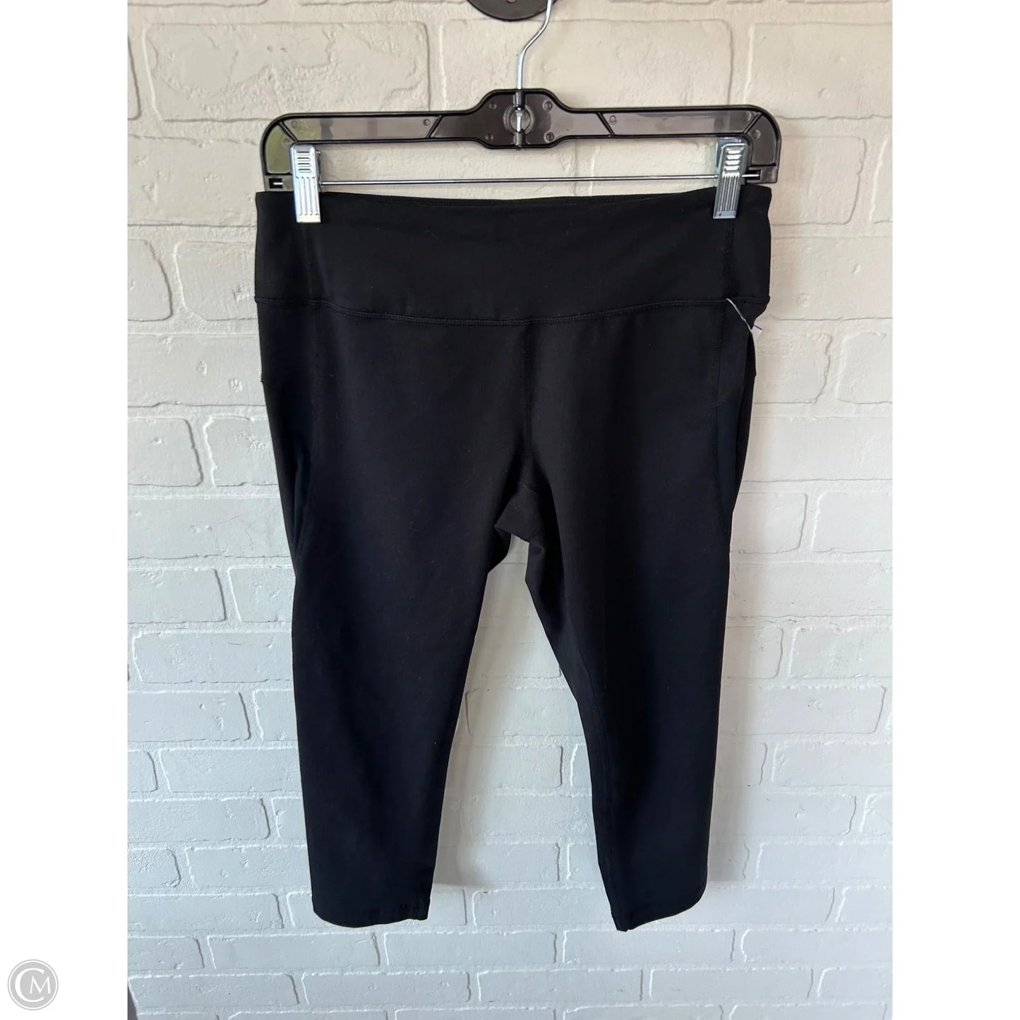Athletic Leggings Capris By Zella In Black, Size: 8