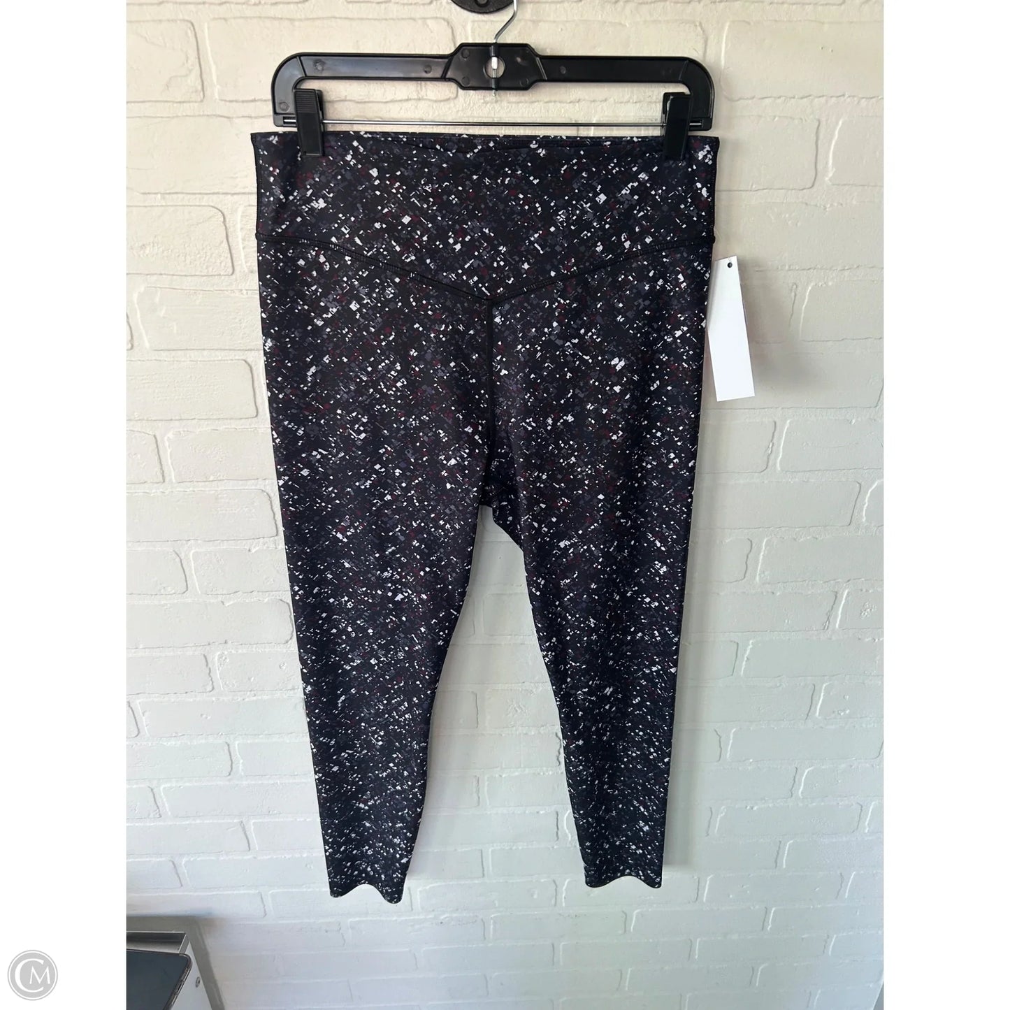 Athletic Leggings By Joy Lab In Blue & Red, Size: 12