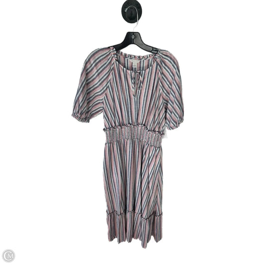 Dress Casual Maxi By Caslon In Blue & Pink, Size: S