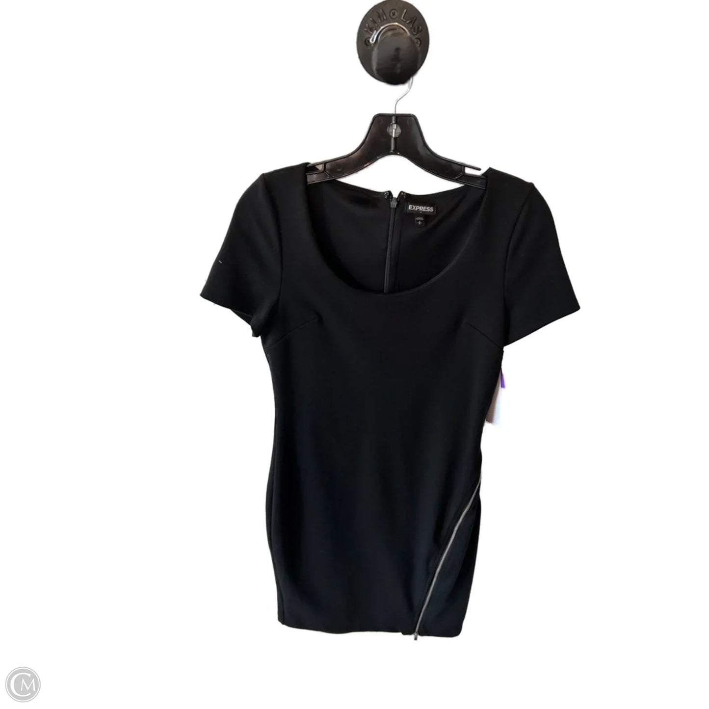 Dress Work By Express In Black, Size: S