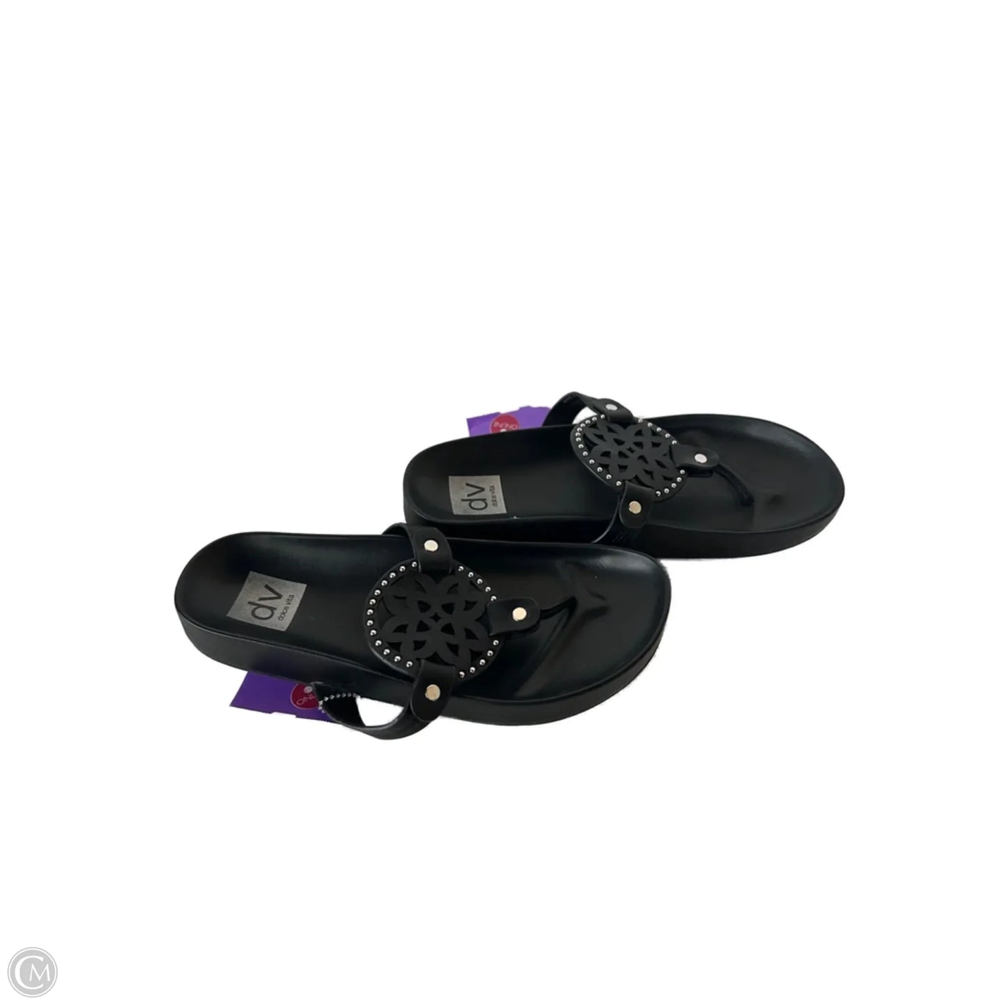 Sandals Flats By Dolce Vita In Black, Size: 6