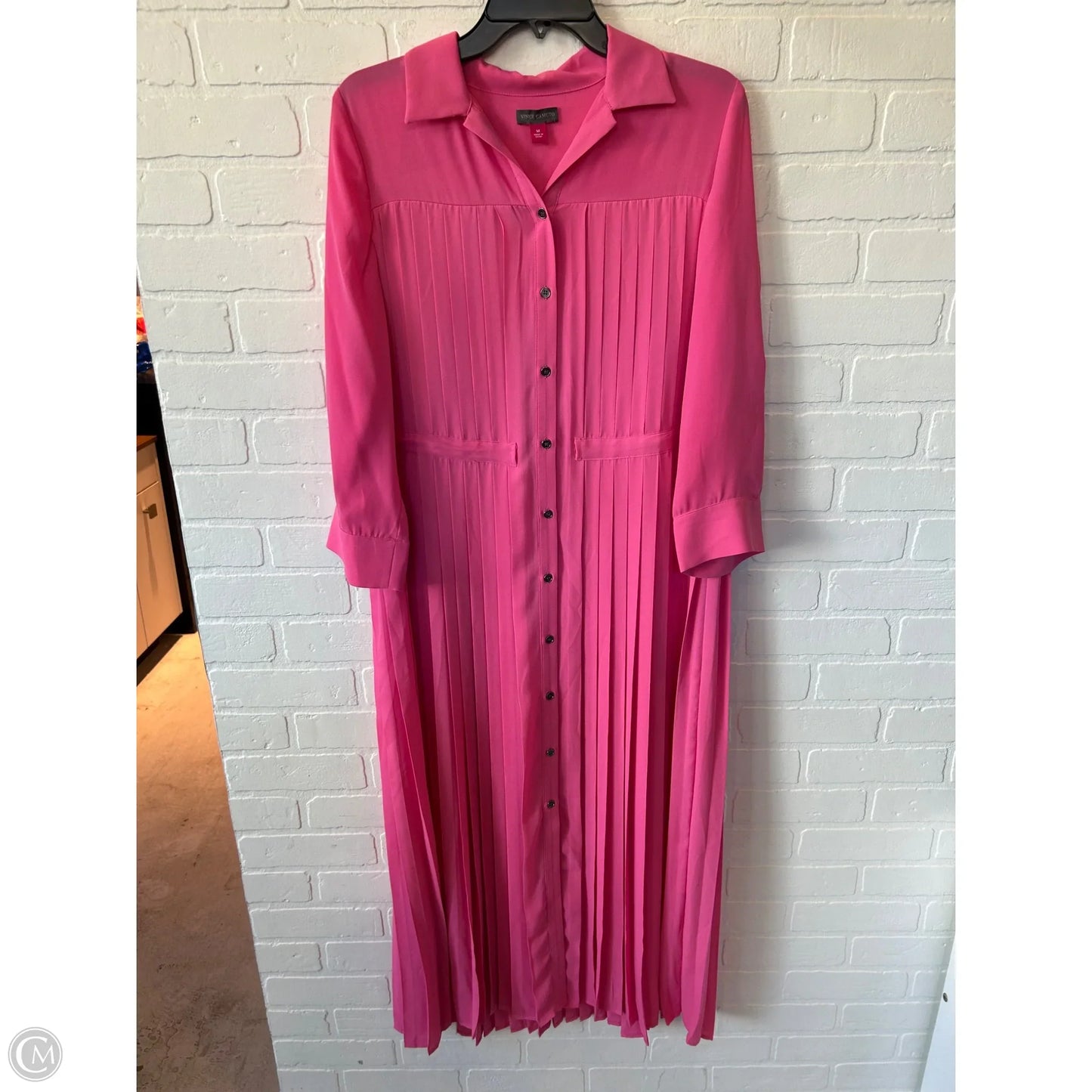 Dress Casual Maxi By Vince Camuto In Pink, Size: M