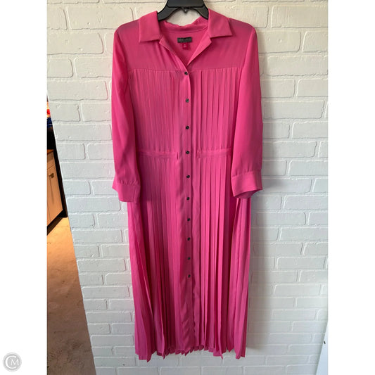 Dress Casual Maxi By Vince Camuto In Pink, Size: M