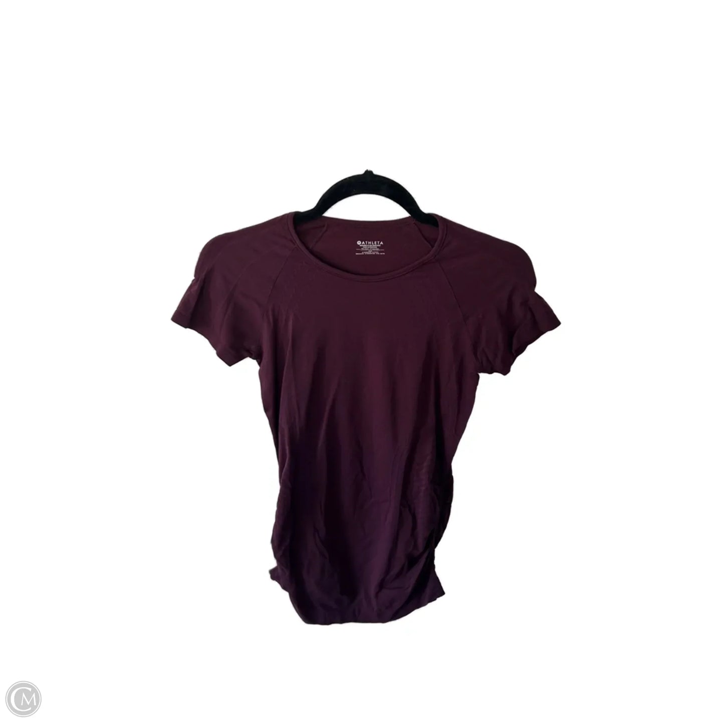 Athletic Top Short Sleeve By Athleta In Red, Size: Xs