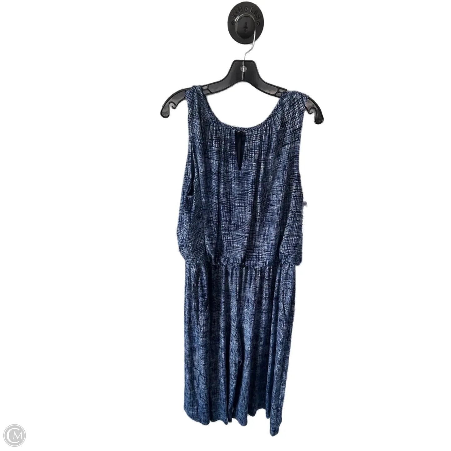 Jumpsuit By Roz And Ali In Blue, Size: 2x