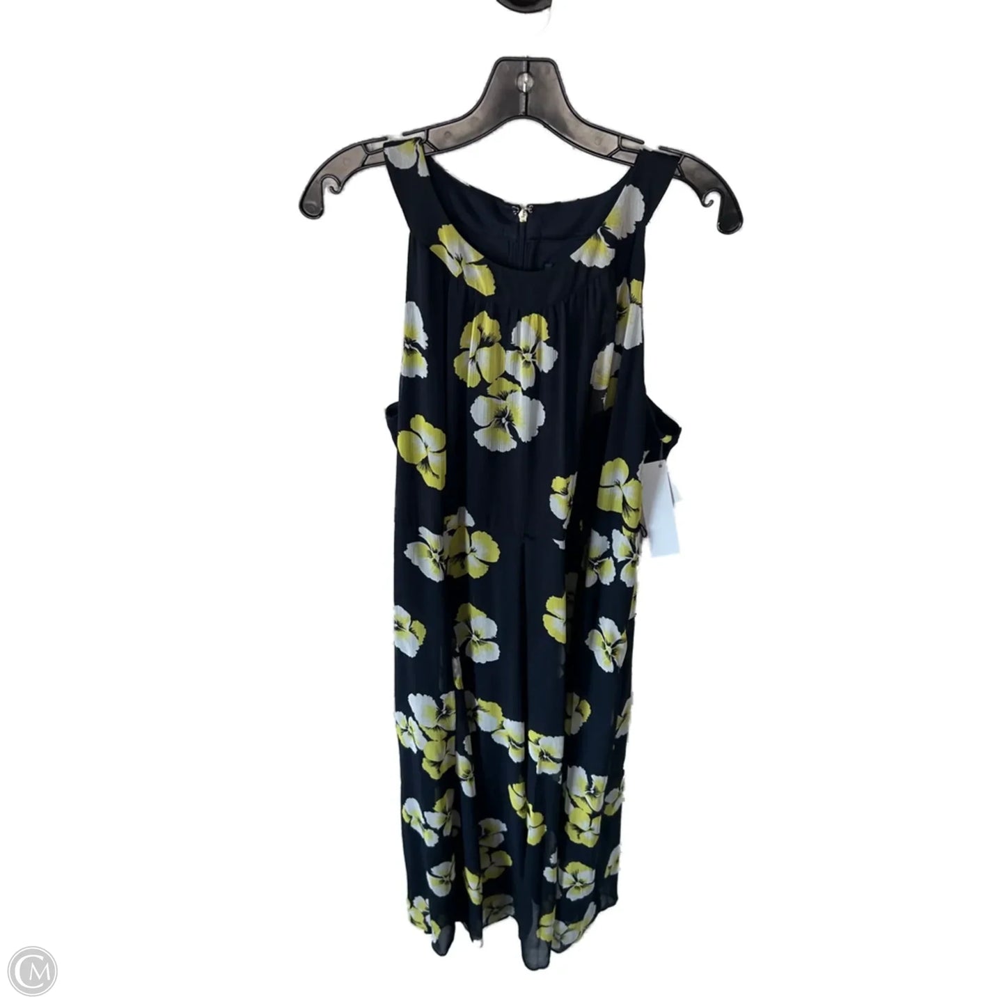 Dress Party Long By Tommy Hilfiger In Blue & Yellow, Size: Xl