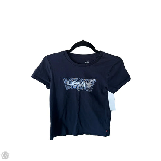 Top Short Sleeve Basic By Levis In Blue, Size: Xs