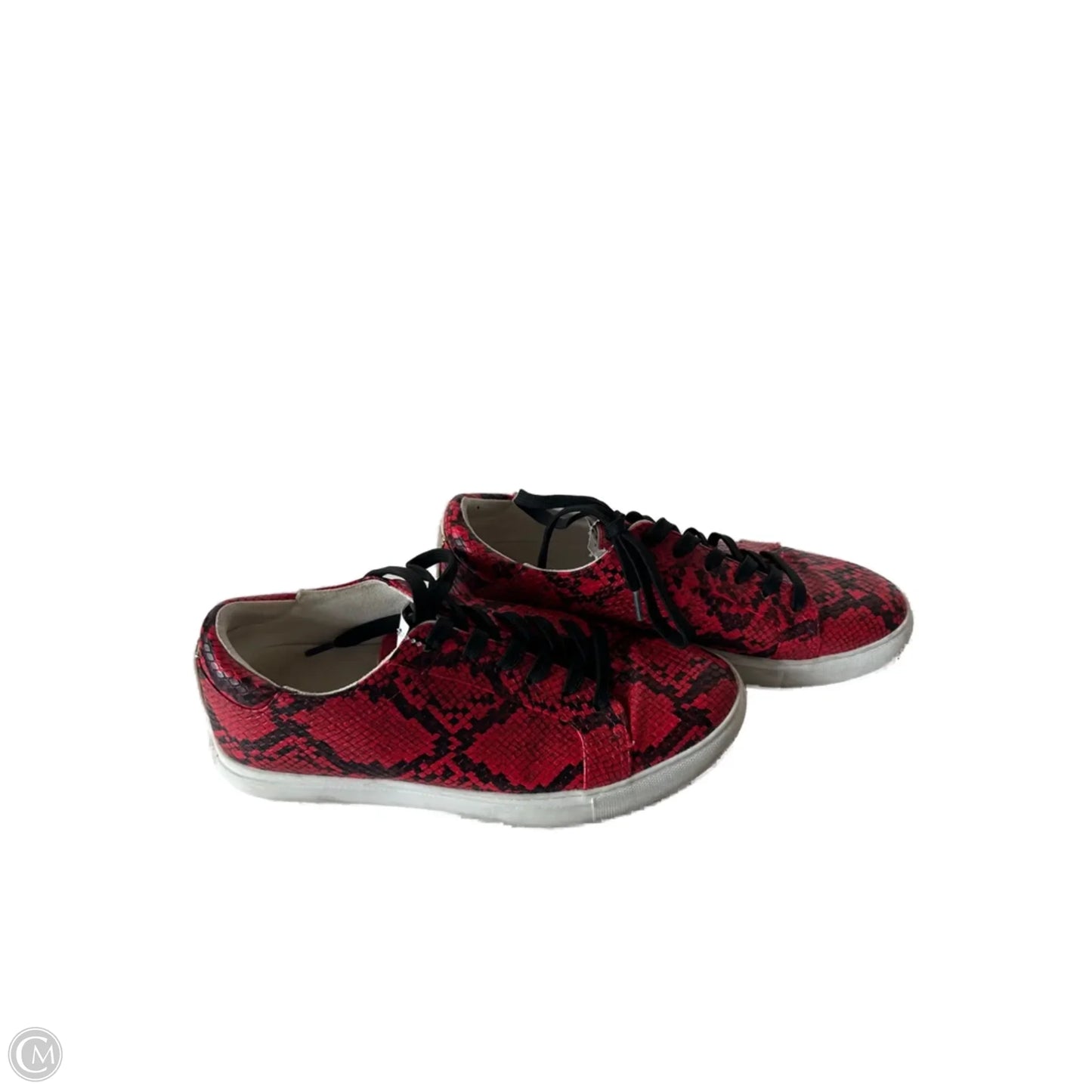Shoes Sneakers By Kenneth Cole In Black & Red, Size: 7.5