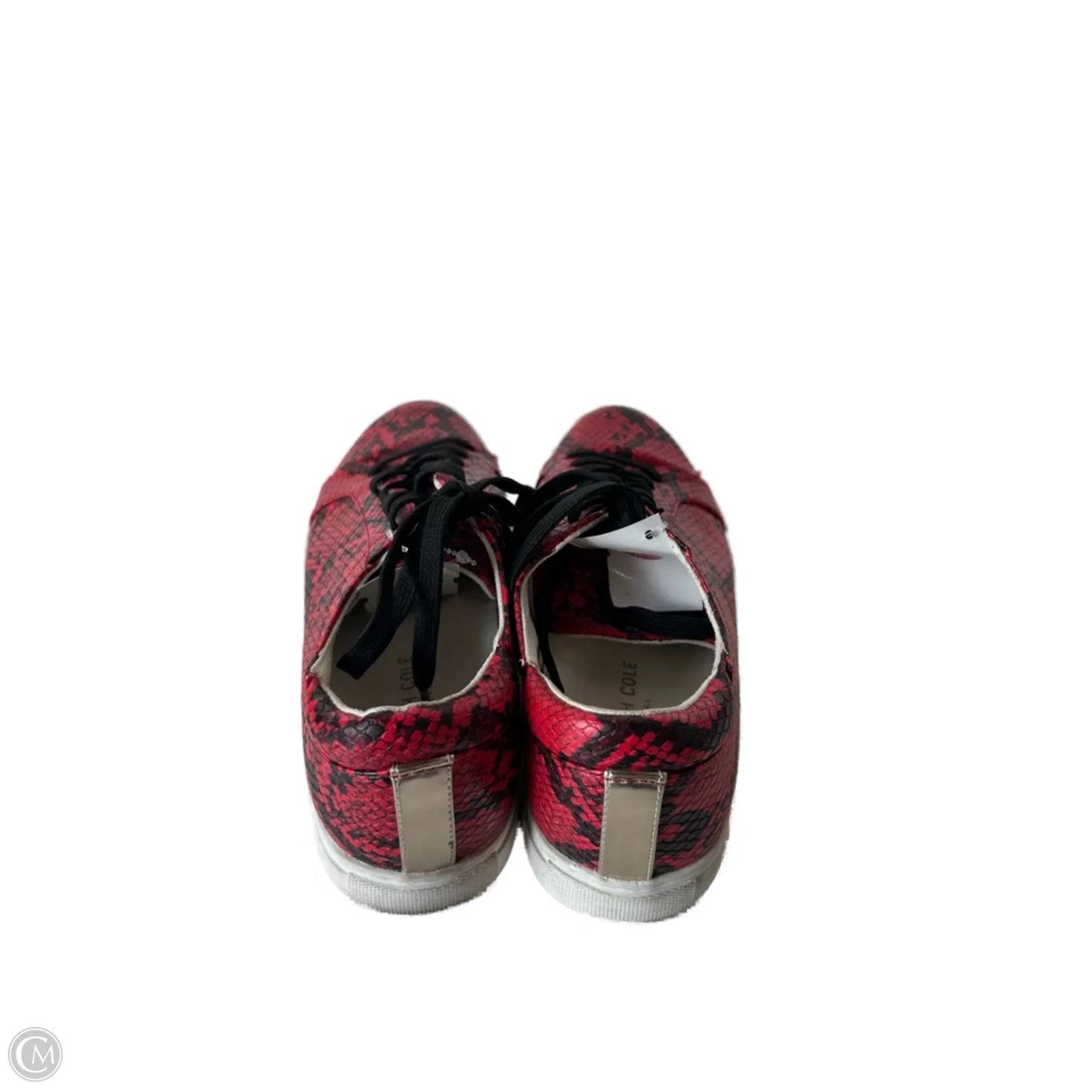 Shoes Sneakers By Kenneth Cole In Black & Red, Size: 7.5