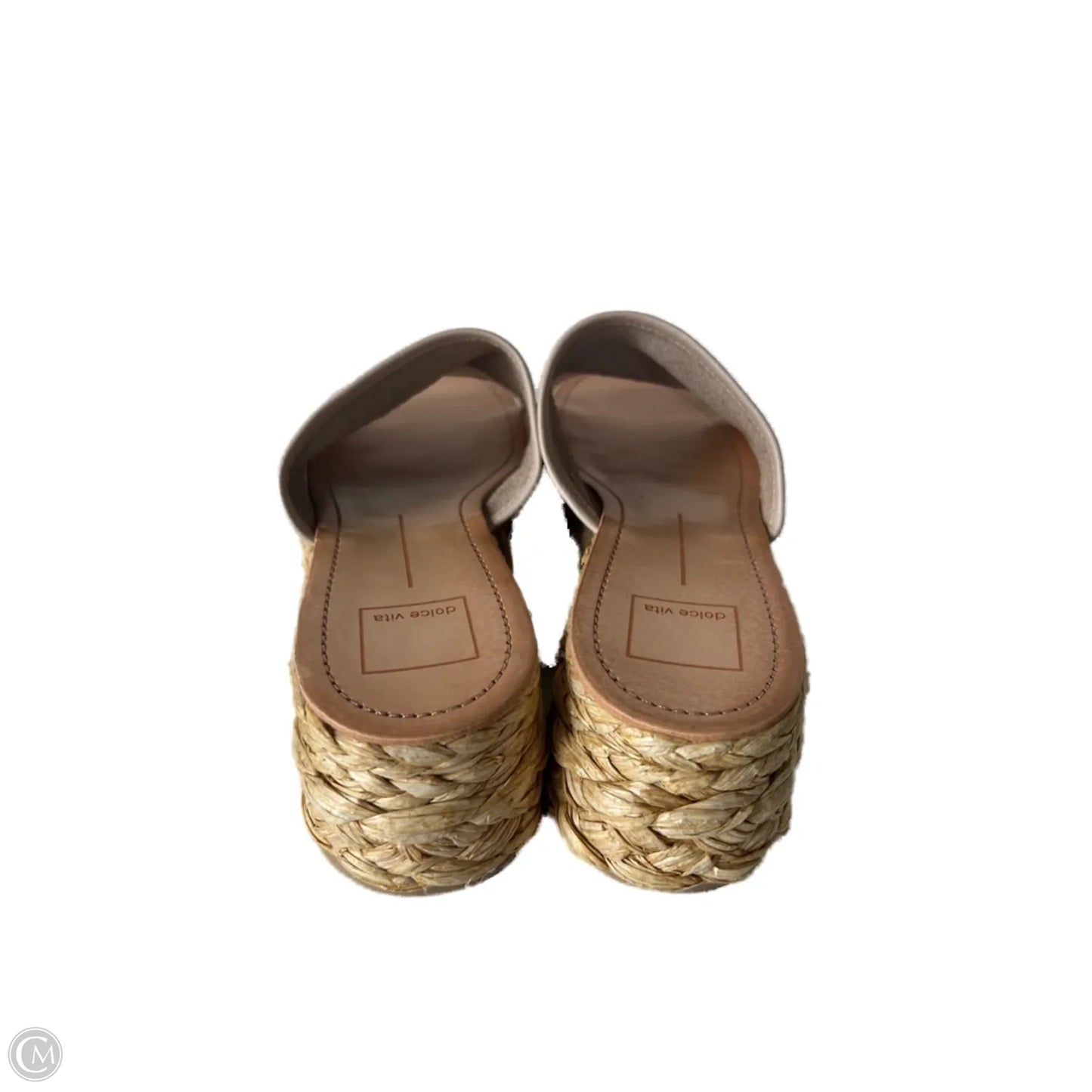 Sandals Heels Platform By Dolce Vita In Tan, Size: 9.5