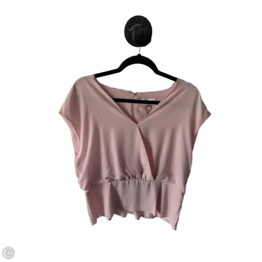Top Sleeveless By Calvin Klein In Pink, Size: Xl