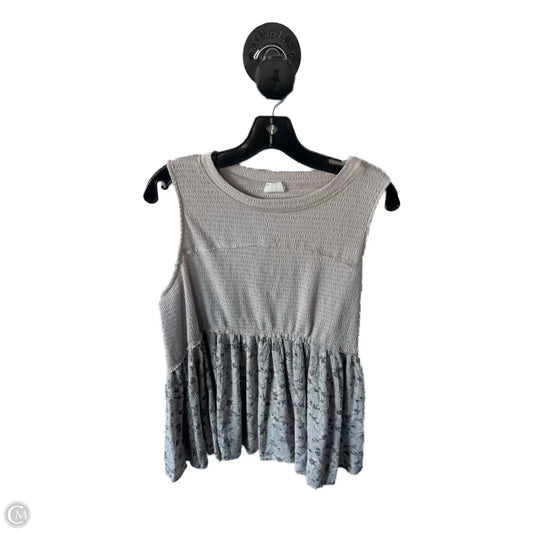 Top Sleeveless By By Together In Tan, Size: M