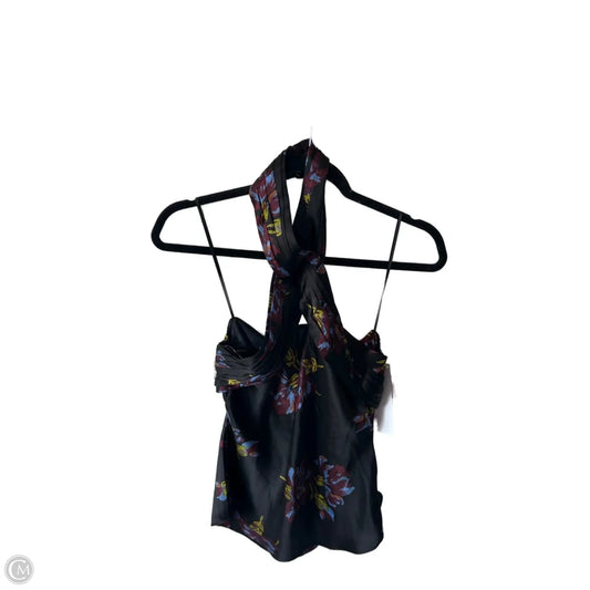 Top Sleeveless By Cma In Black & Blue, Size: S