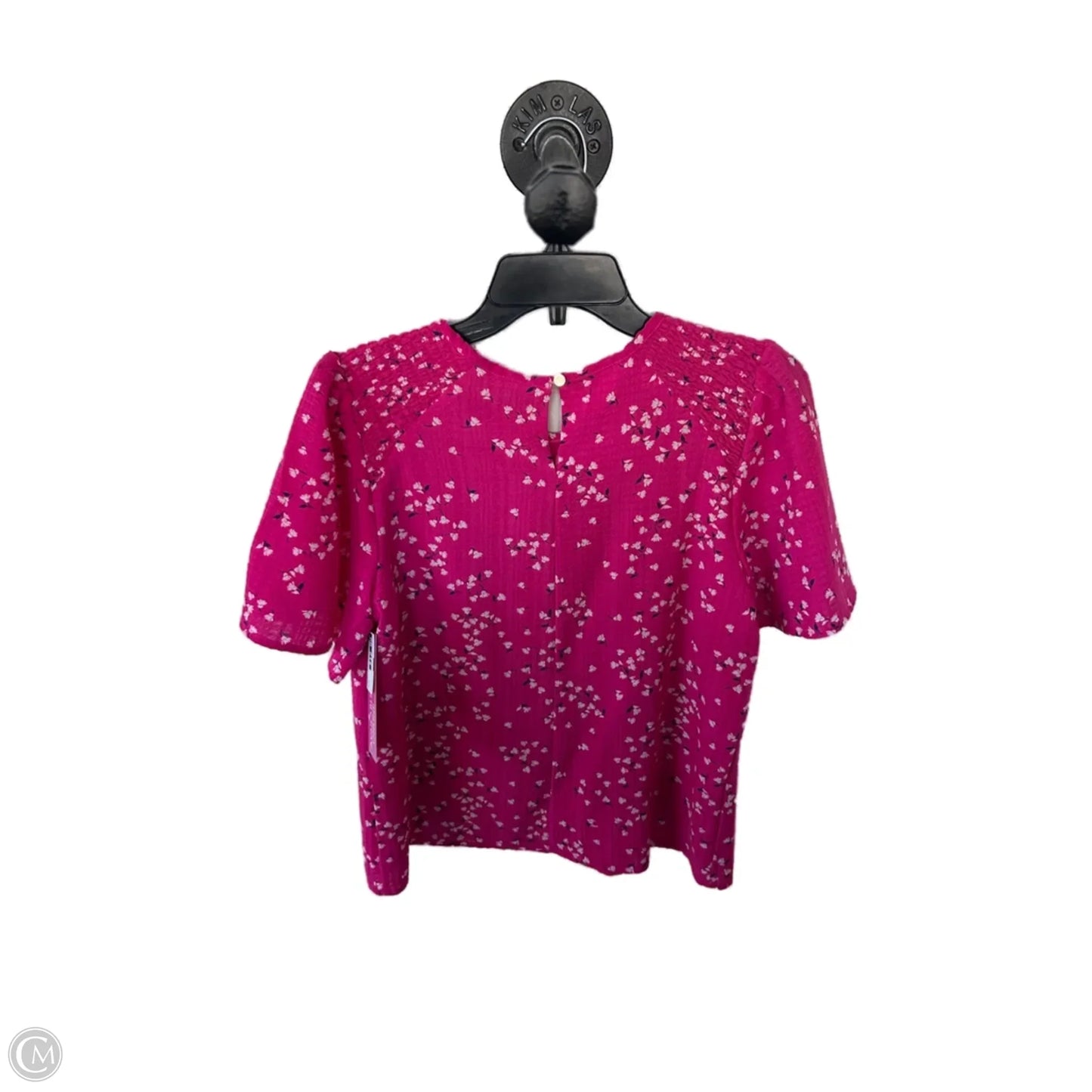Top Short Sleeve By Draper James In Pink, Size: S