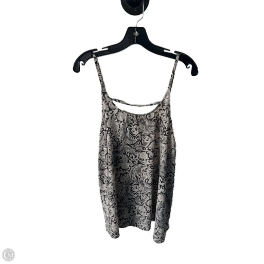 Tunic Sleeveless By Free People In Black & Tan, Size: S