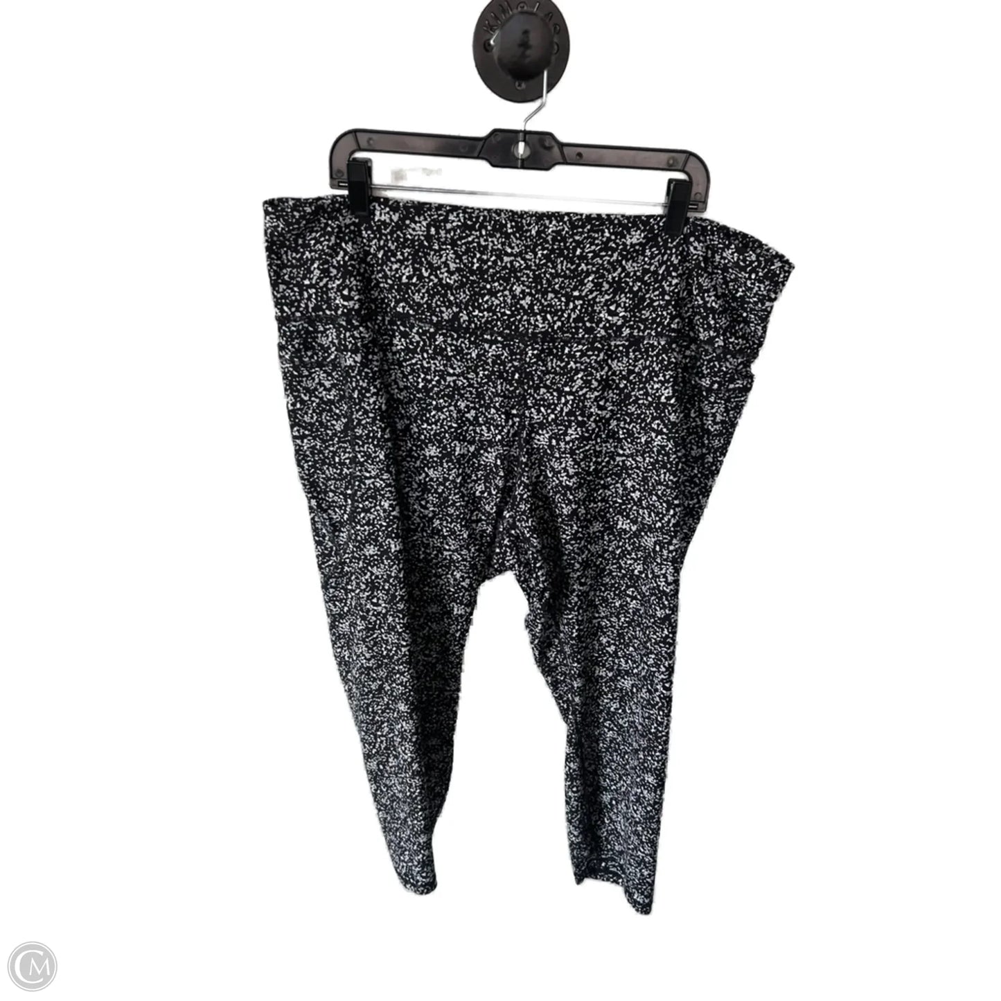 Athletic Pants By Old Navy In Black & Grey, Size: 22