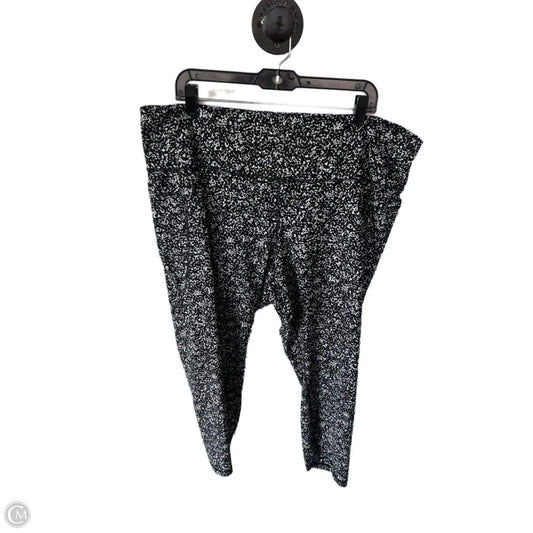 Athletic Pants By Old Navy In Black & Grey, Size: 22