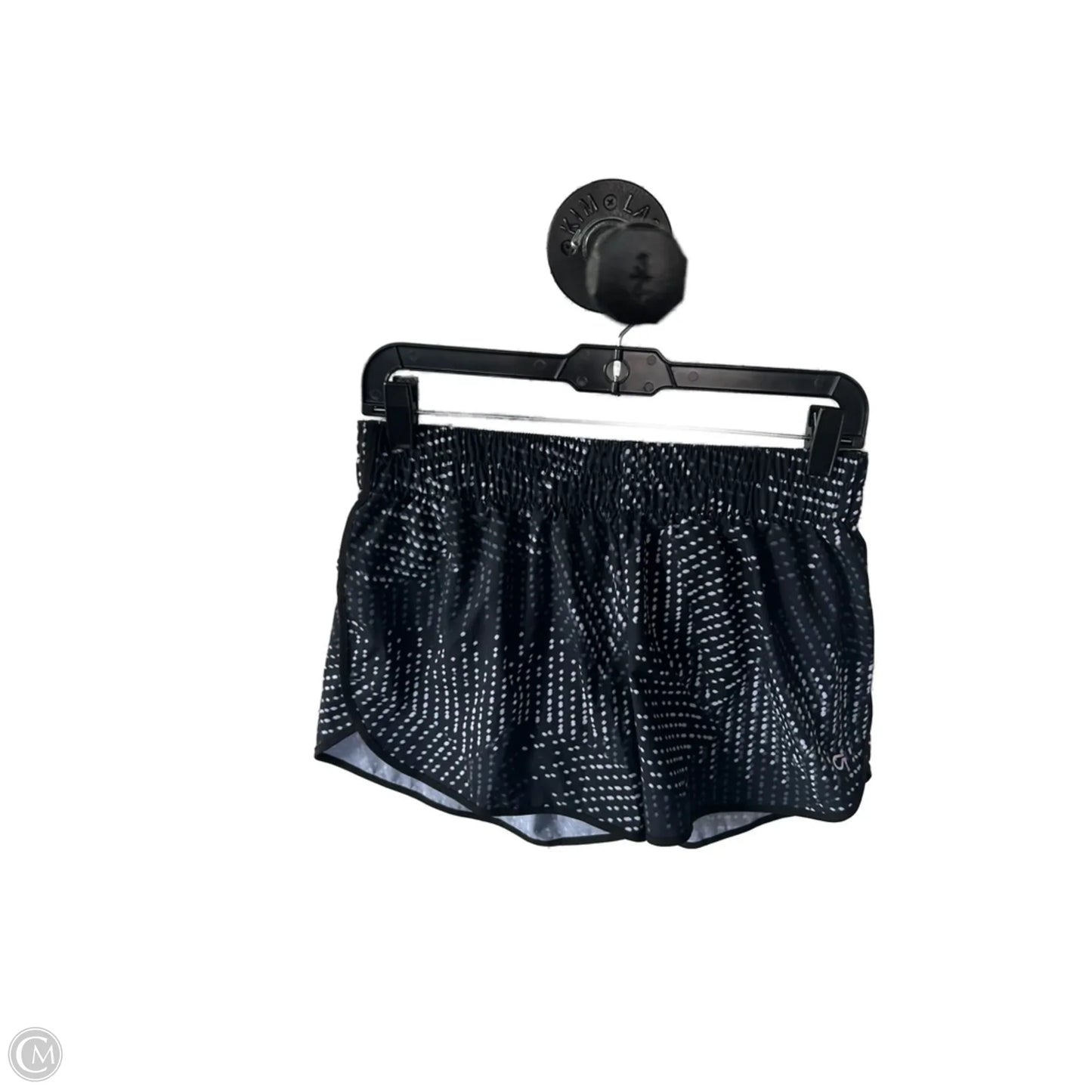 Athletic Shorts By Gapfit In Black & Grey, Size: 4