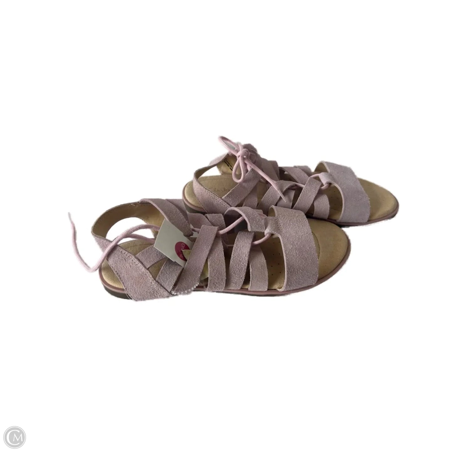 Sandals Flats By Clarks In Pink, Size: 7.5