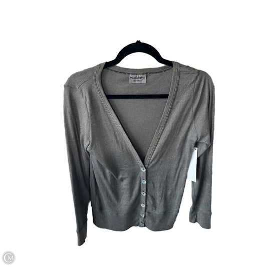 Top Long Sleeve By Michael Stars In Grey, Size: Osfm