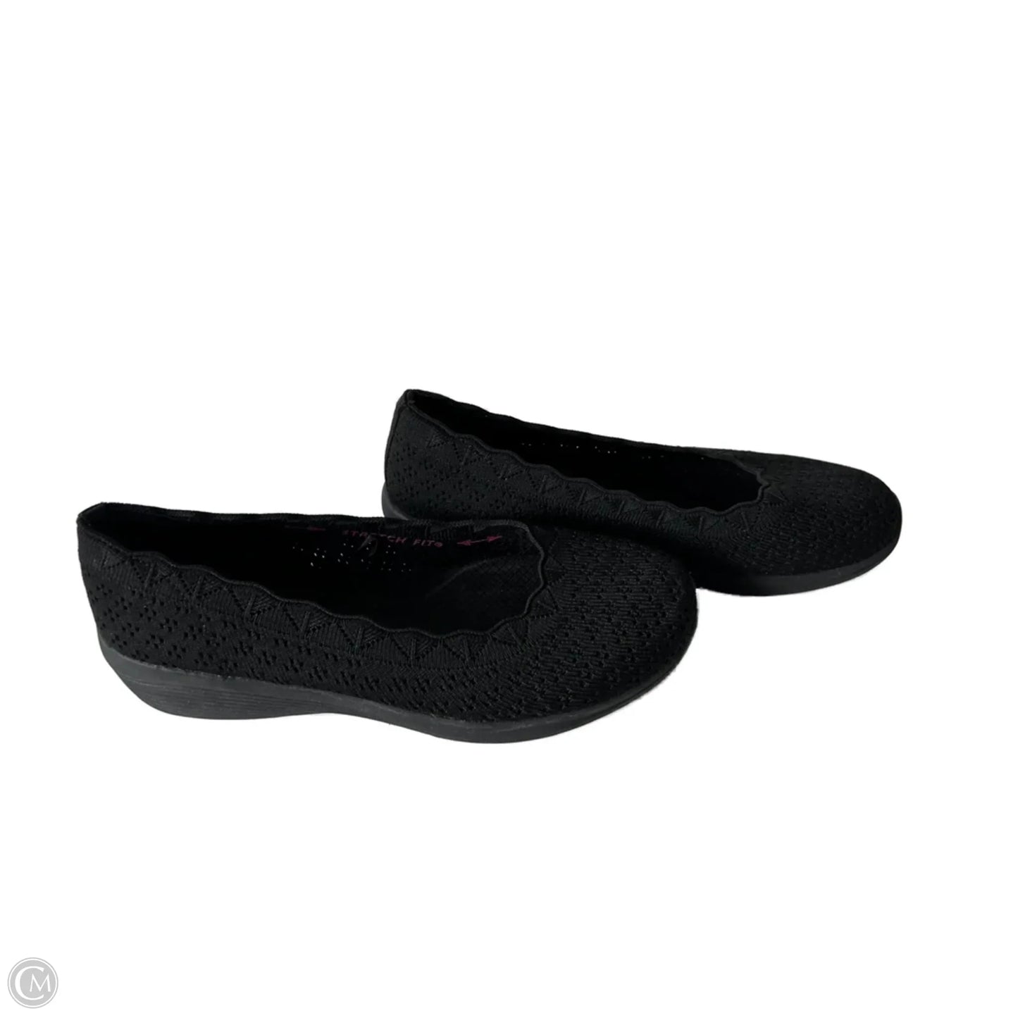 Shoes Flats By Skechers In Black, Size: 8