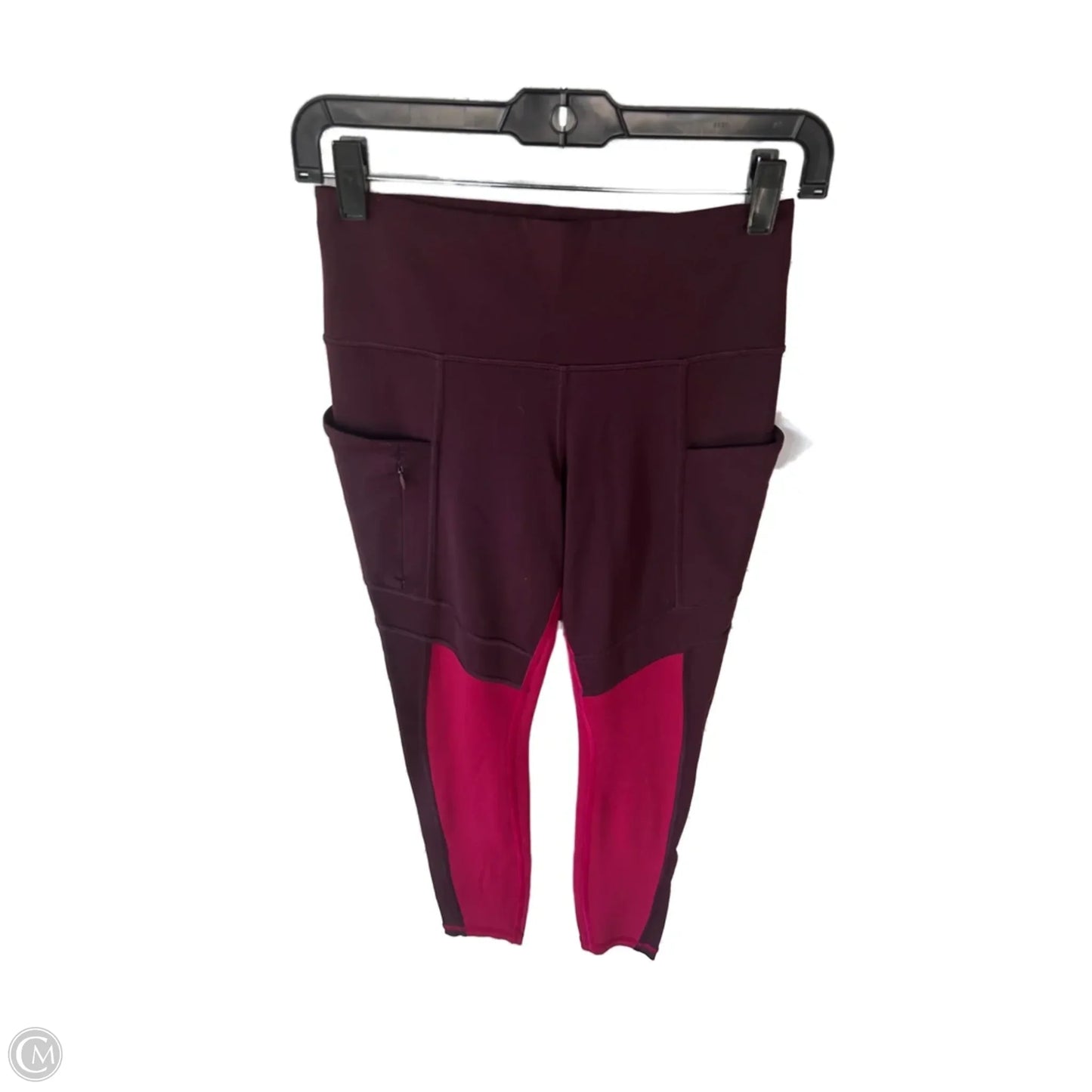 Athletic Leggings By Athleta In Pink, Size: 0