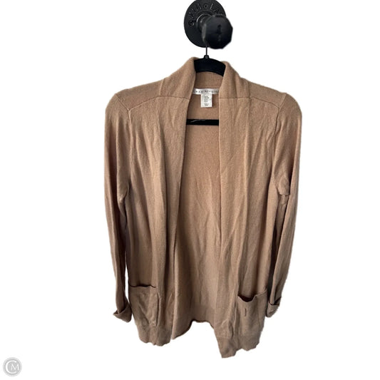 Sweater Cardigan By Max Studio In Tan, Size: M