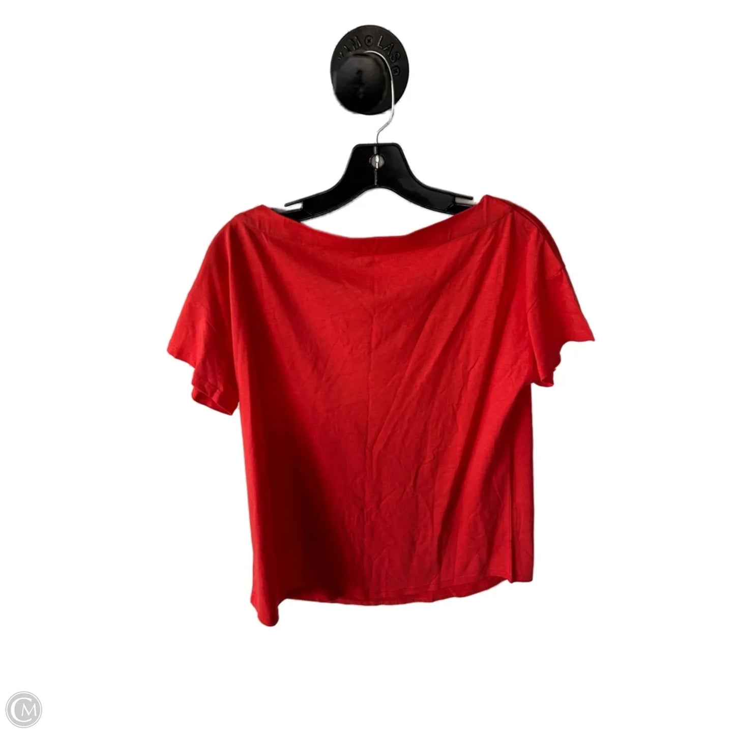 Top Short Sleeve Basic By Boden In Orange, Size: M