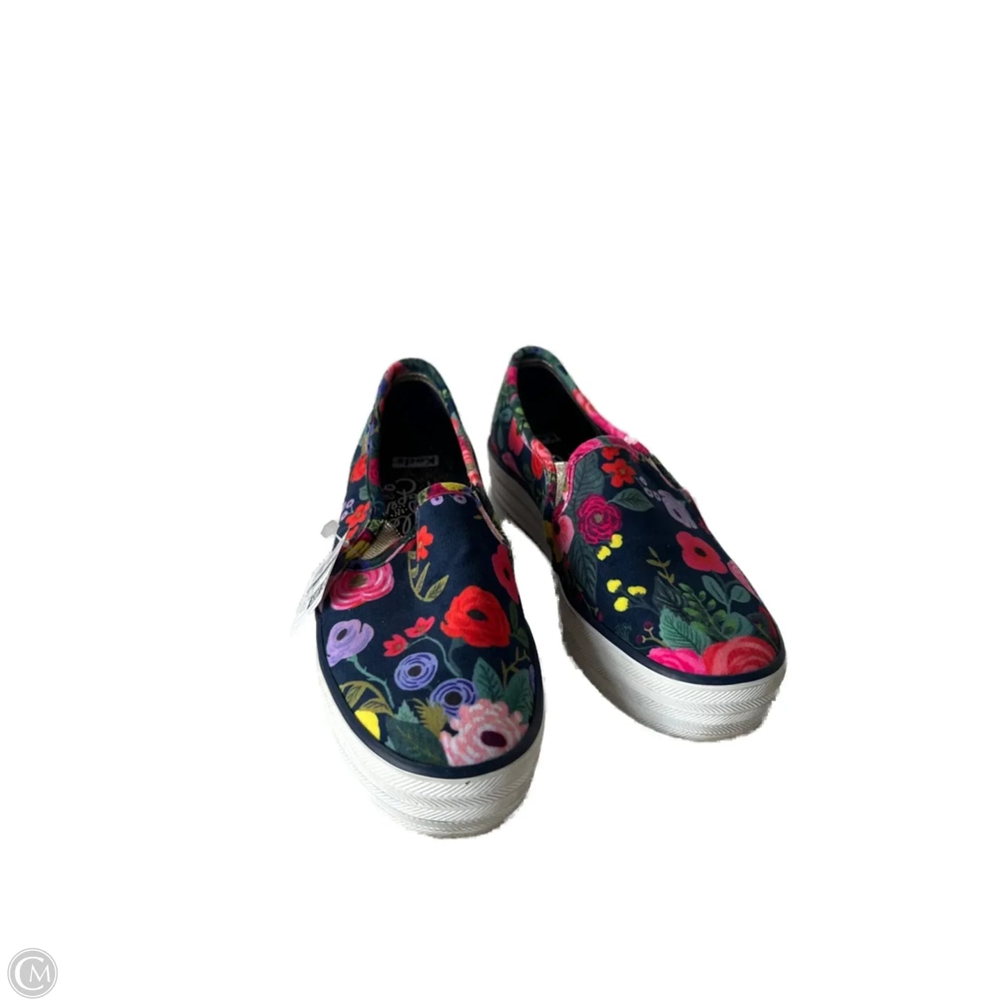 Shoes Sneakers Platform By Keds In Blue & Pink, Size: 7.5