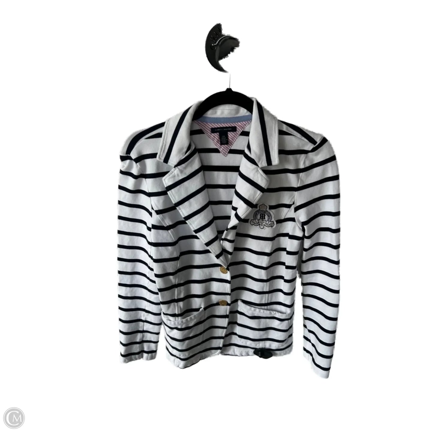 Blazer By Tommy Hilfiger In Blue & White, Size: L