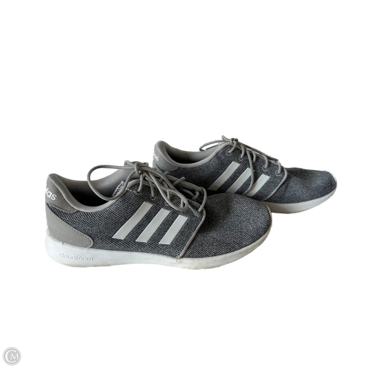 Shoes Athletic By Adidas In Grey & White, Size: 10