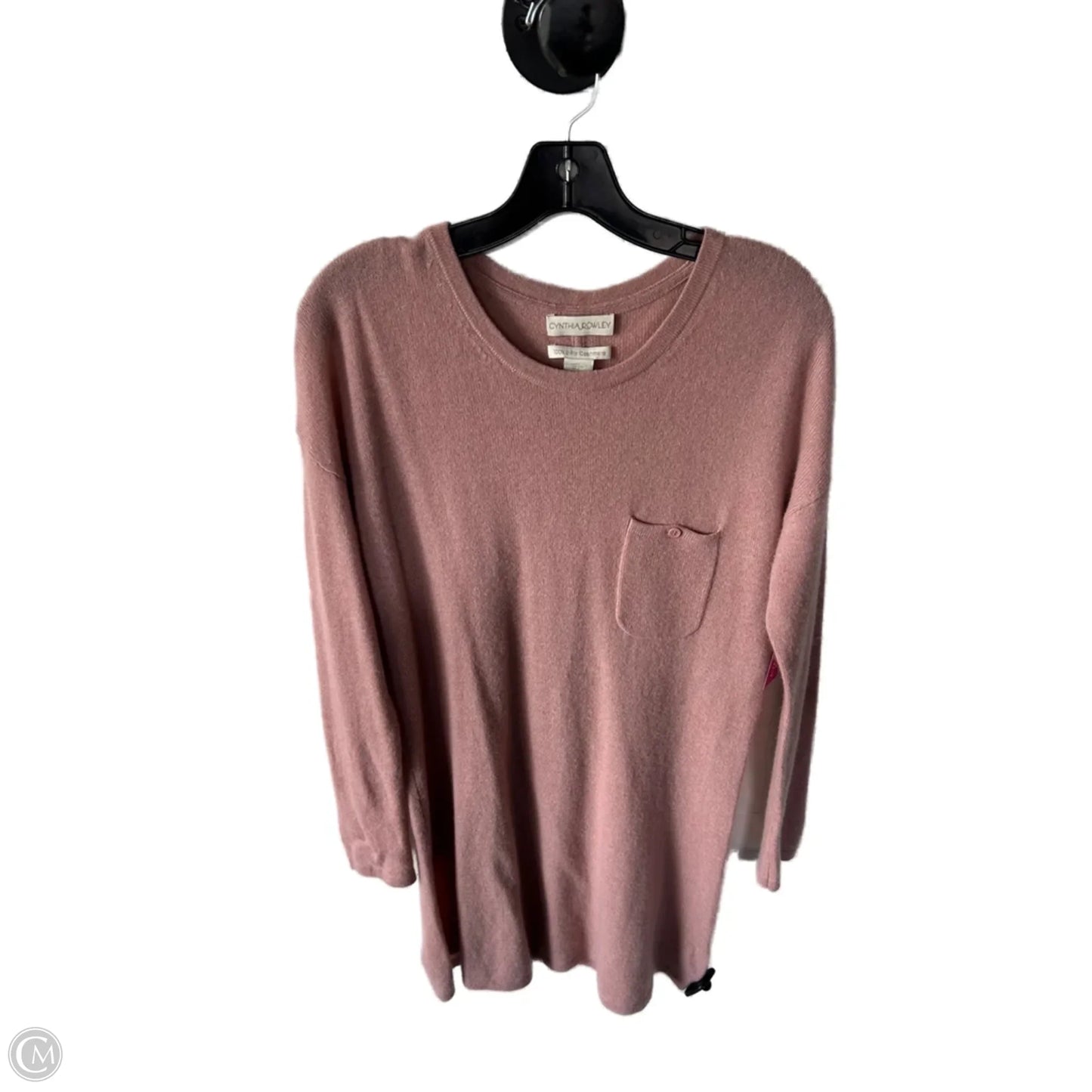 Dress Sweater By Cynthia Rowley In Pink, Size: L