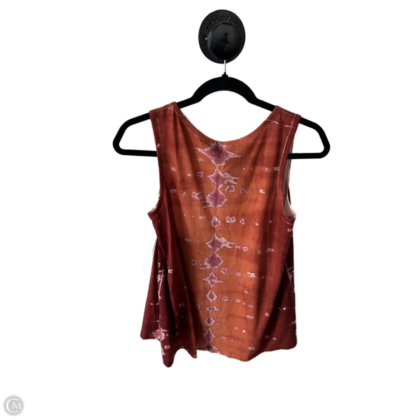 Top Sleeveless By Democracy In Orange, Size: S