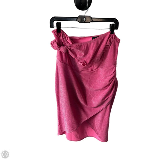 Dress Party Short By Asos In Pink, Size: L