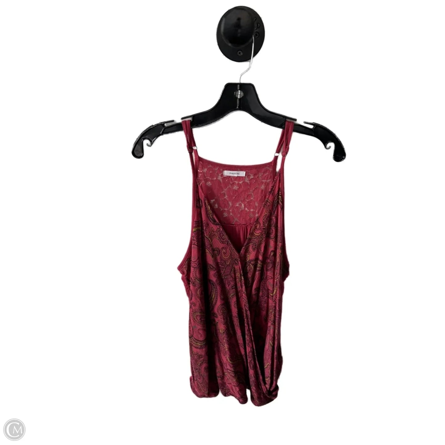 Top Sleeveless By Maurices In Pink, Size: Xxl