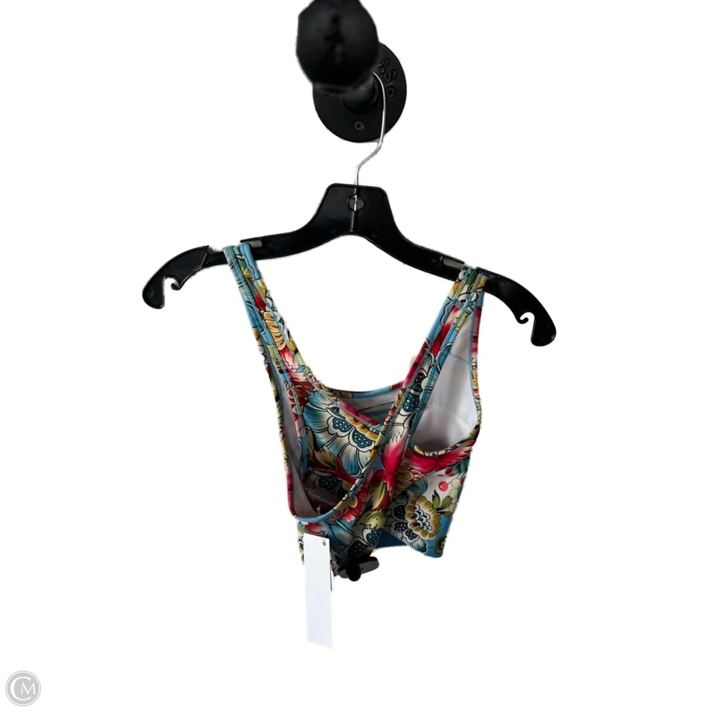 Athletic Bra By Johnny Was In Blue & Red, Size: S