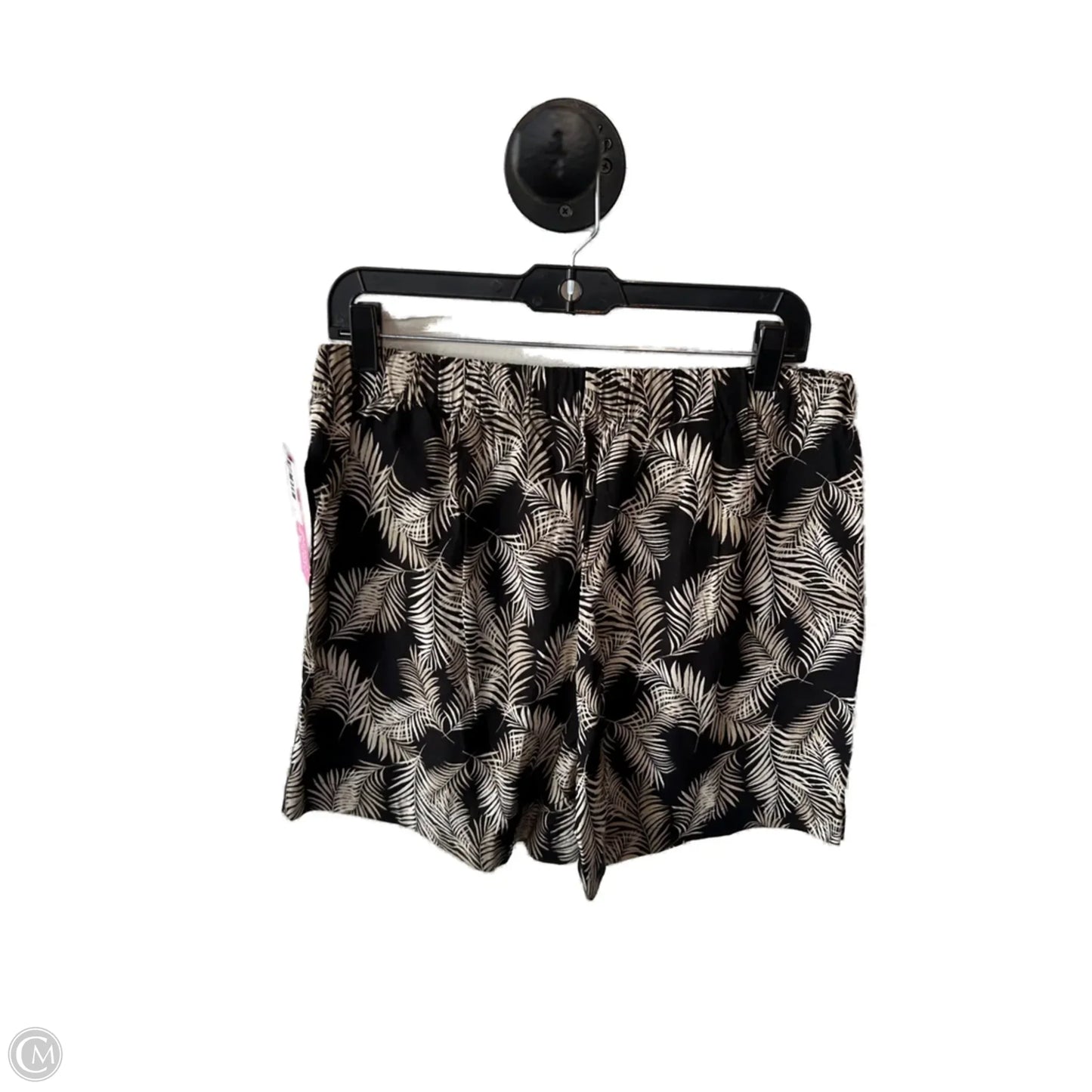Skort By Ellen Tracy In Black & Tan, Size: 4