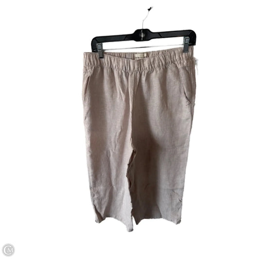 Pants Linen By Cynthia Rowley In Tan, Size: 12