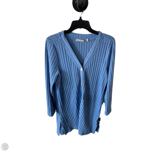 Cardigan By Soft Surroundings In Blue, Size: M