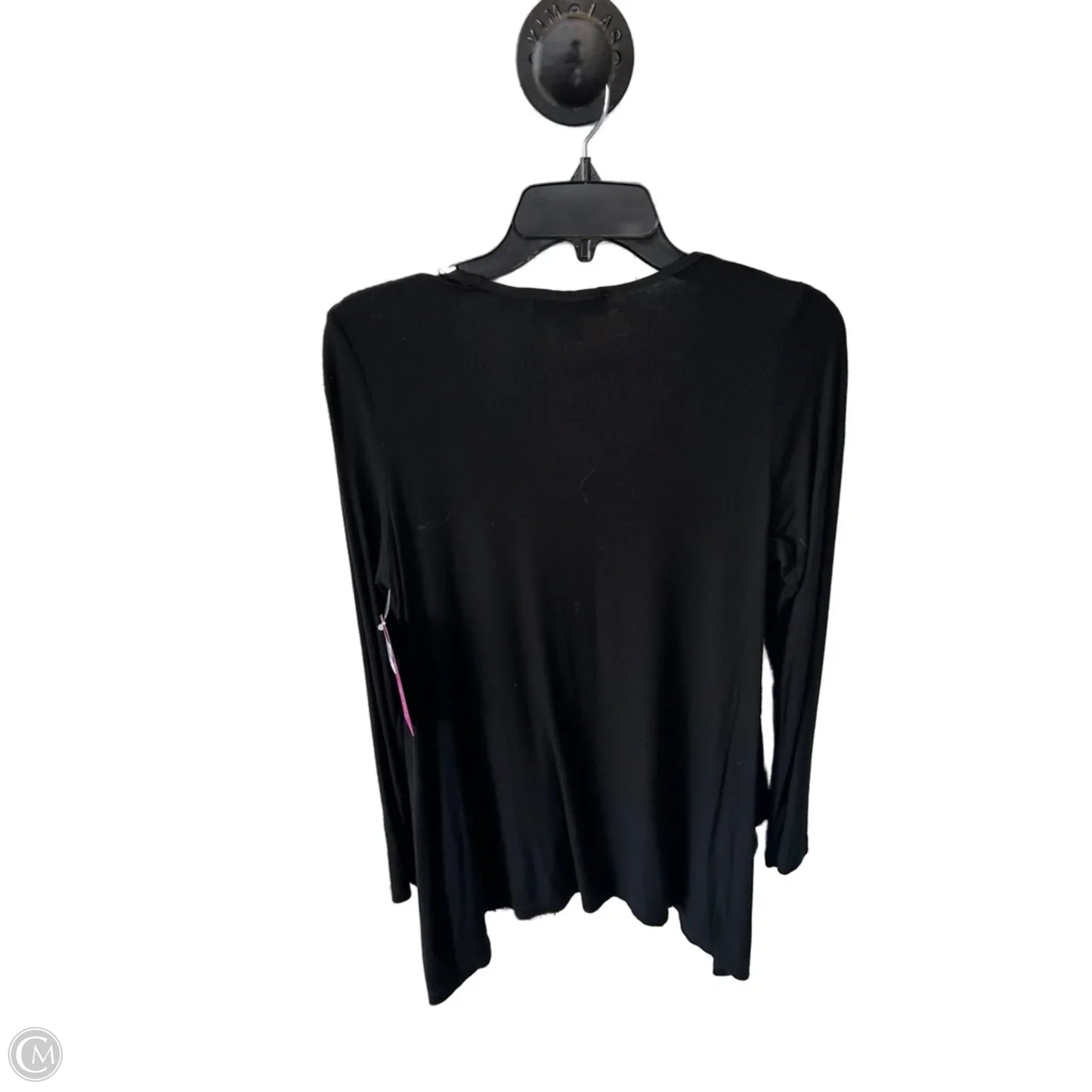 Top Long Sleeve By Karen Kane In Black, Size: M