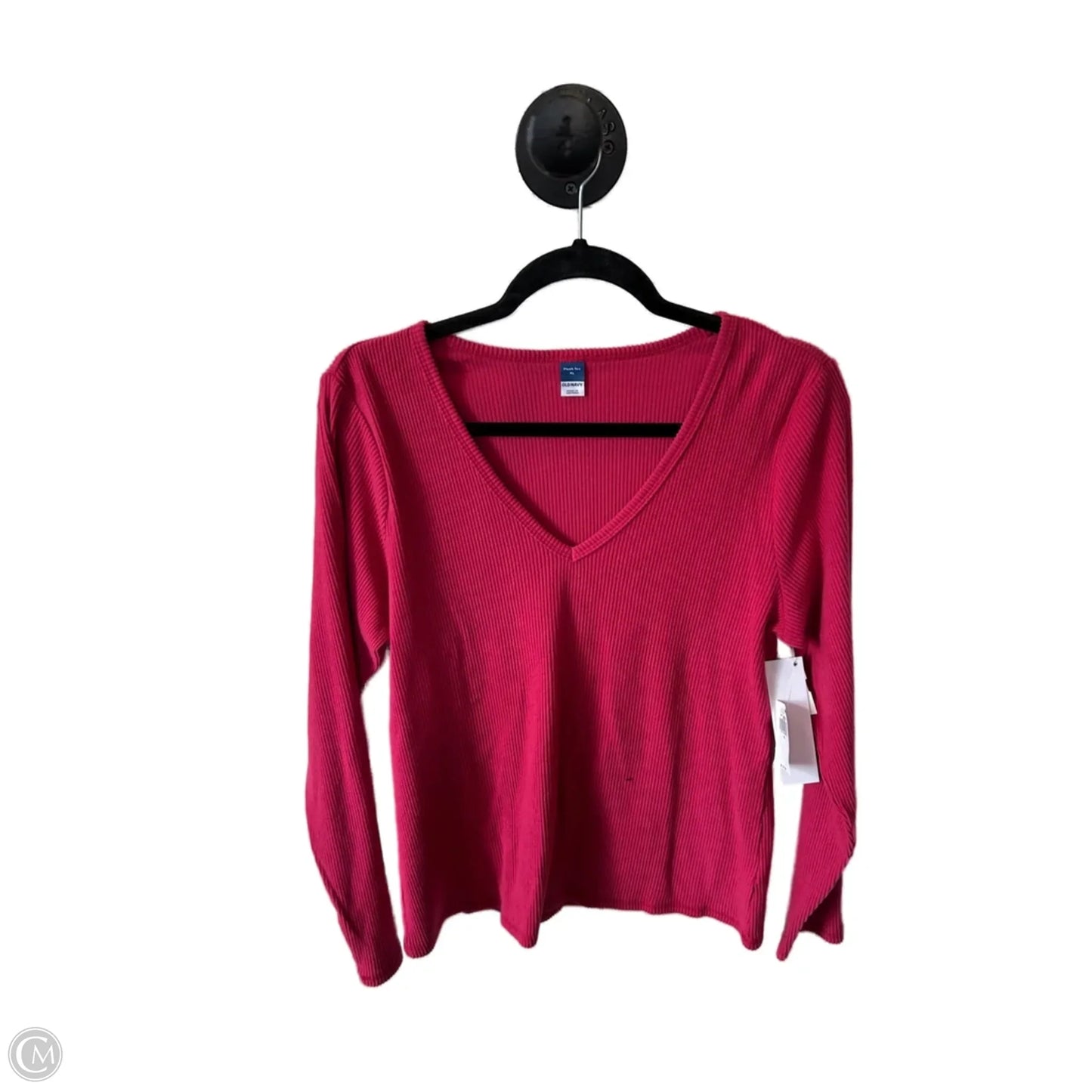 Top Long Sleeve Basic By Old Navy In Pink, Size: Xl