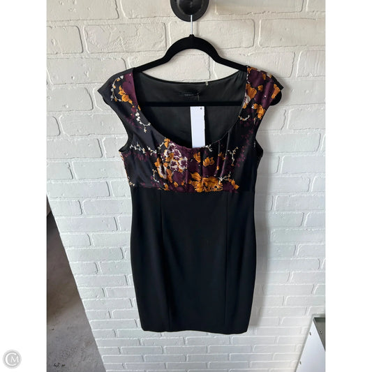 Dress Work By Elie Tahari In Black & Purple, Size: M
