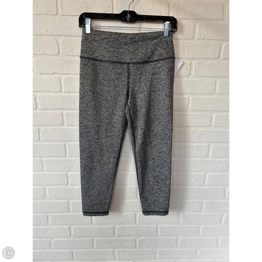 Athletic Leggings Capris By Victorias Secret In Grey, Size: 4